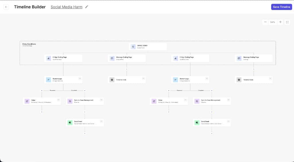 Case Compass — Timeline Builder